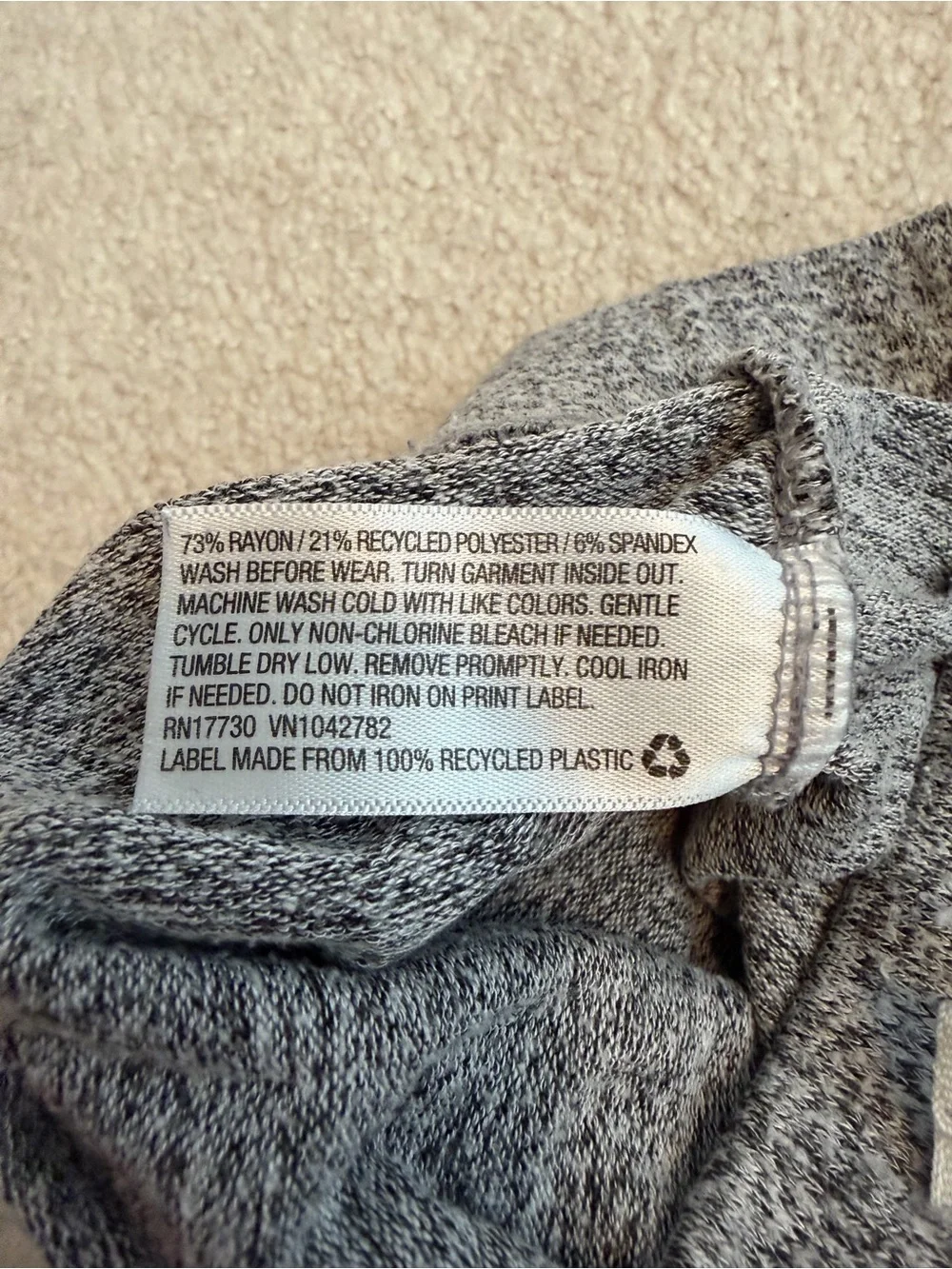 Cat & Jack Heather Gray Kids Sweatpants
